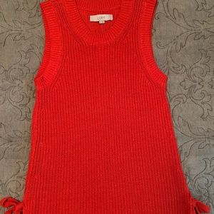 Loft sleeveless sweater